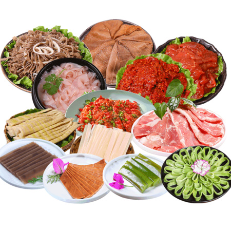 小卓 火锅食材生鲜套餐 2650g