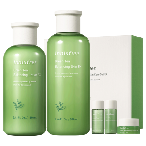 悦诗风吟 innisfree 绿茶平衡水乳洁面套装