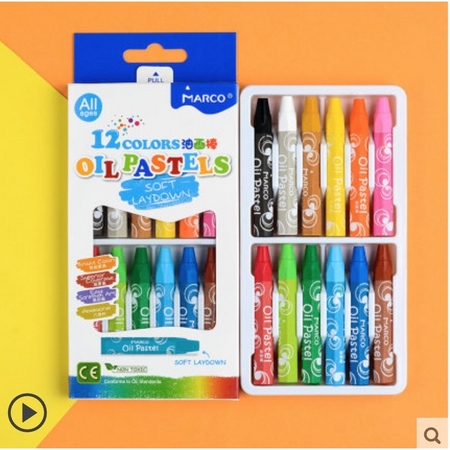 MARCO 马可 R-7600 油画棒 12色套装