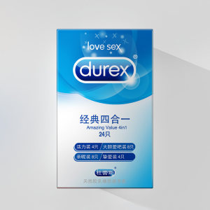 杜蕾斯 经典四合一 24只
