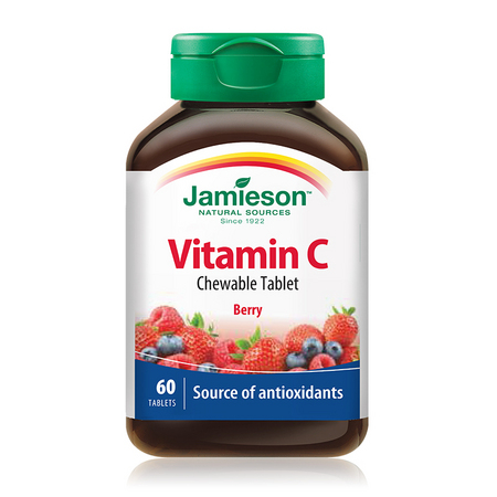 Jamieson 健美生 维生素C咀嚼片 60片