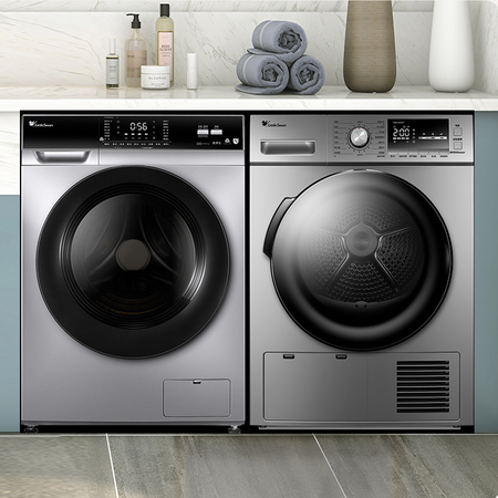 LittleSwan 小天鹅 Littleswan TG100V62ADS5+TH90-H02WY 洗烘套装（10滚筒+9烘干）