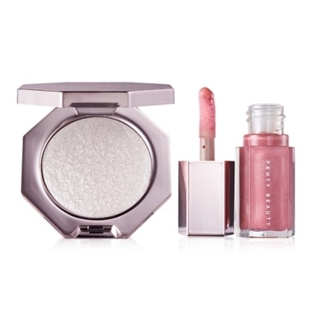 FENTY BEAUTY 星钻高光粉饼 2.8g + 流光唇釉5.5ml