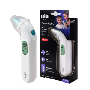 博朗 Braun IRT3030 宝宝耳温枪 1秒测温 159元包邮