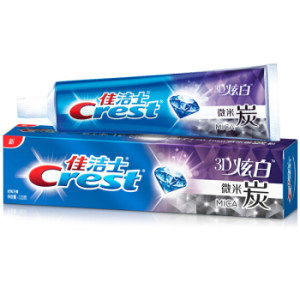 Crest 佳洁士 3D炫白 微米炭 牙膏 120g