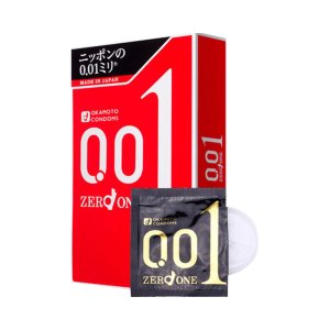 日本进口 冈本最顶级 001安全套 3片 拍2件70.3元包邮