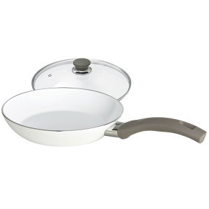 双立人旗下 意大利原产 巴拉利尼 陶瓷不粘炒锅 28cm 非化学涂层无毒