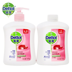 滴露 Dettol 抑菌洗手液 500g*4瓶 39.94元盛典价