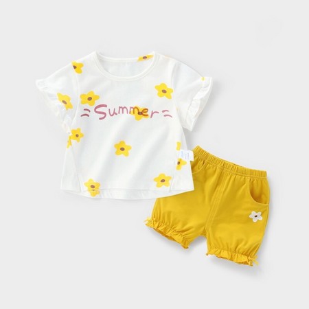 杰里贝比 儿童短袖套装