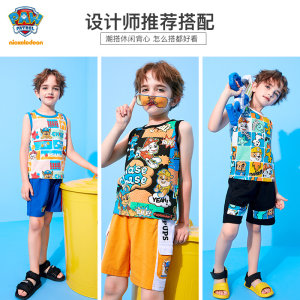 PAW PATROL 汪汪队立大功 男童纯棉背心