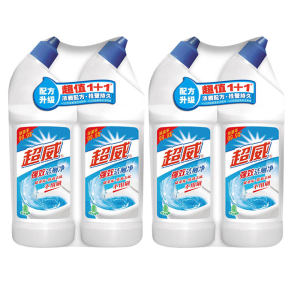 超威 强力洁厕灵液 4瓶*500ml 19.9元包邮