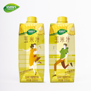 佰恩氏 NFC 非转基因 鲜榨玉米汁 330ml*10瓶