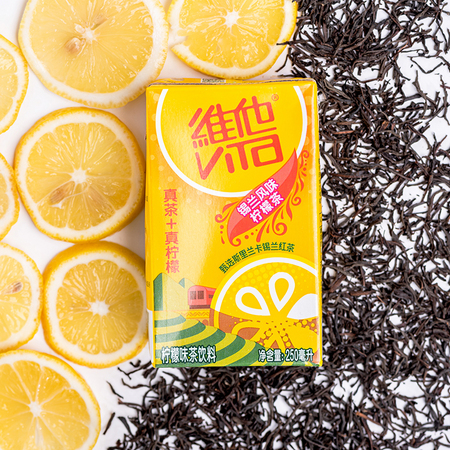 vitasoy 维他奶 柠檬茶 冰红茶 250ml*24盒