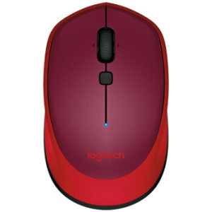 logitech 罗技 M336 无线蓝牙鼠标 红色