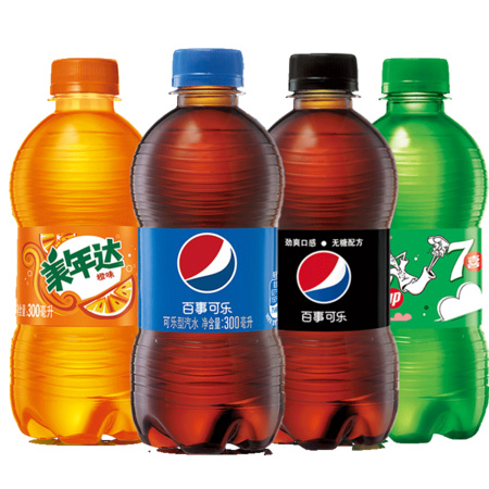 PEPSI 百事 碳酸饮料 混合口味 300ml*8瓶