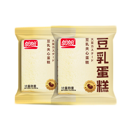 PANPAN FOODS 盼盼 豆乳夹心蛋糕 256g
