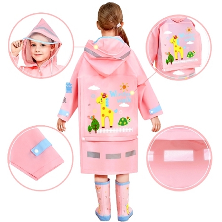 MOREMERRY 牧萌 儿童雨衣