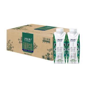 蒙牛 特仑苏 有机纯牛奶 梦幻盖高端款 250ml*24盒