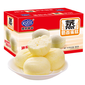 港荣 热销 奶香蒸蛋糕 900g