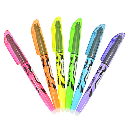 移动端：PILOT 百乐 摩磨擦可擦荧光笔 6色套装 深色系