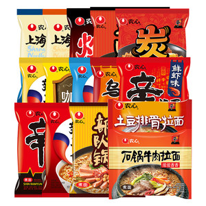 农心 全家福拉面组合 15口味15袋