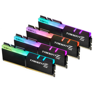 G.SKILL 芝奇 幻光戟系列 DDR4 3200MHz RGB 黑色 台式机内存 32GB（8GBx4）