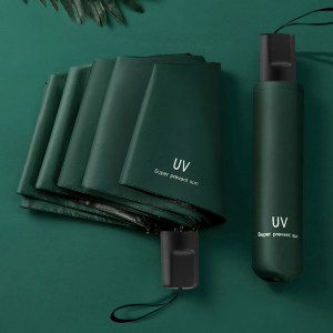 猪太帅 晴雨两用 三折晴雨伞