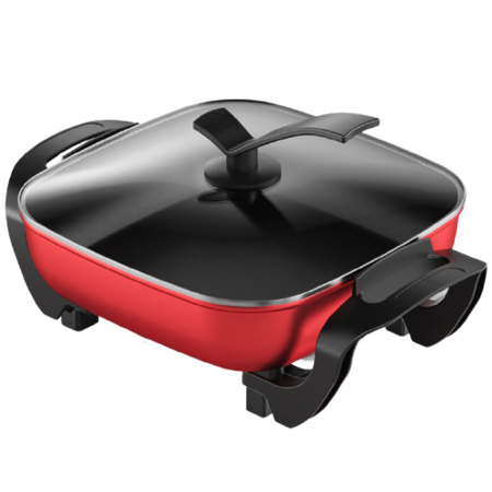 MELING 美菱 MT-HZ12F4 多功能电热锅 5L 中国红