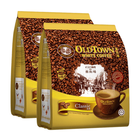88VIP：OLD TOWN 旧街场 经典原味白咖啡 570g*2包