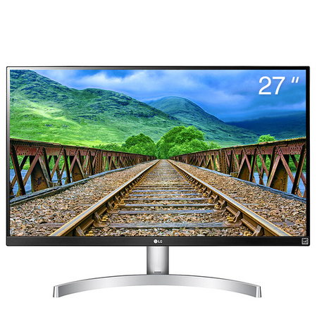 LG 乐金 27UL600 27英寸IPS显示器（4K、HDR400、FreeSync）