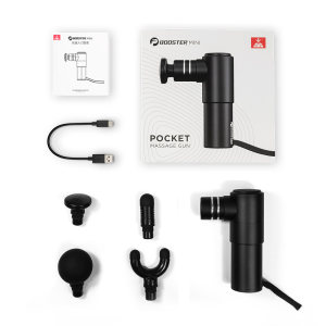 菠萝君Booster mini筋膜枪 4档变频 4按摩头