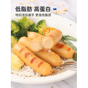 鲨鱼菲特 低脂鸡肉肠 12根