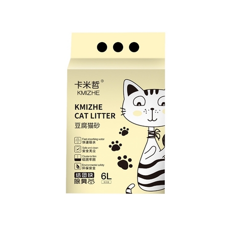 卡米哲 矿土豆腐猫砂 6L