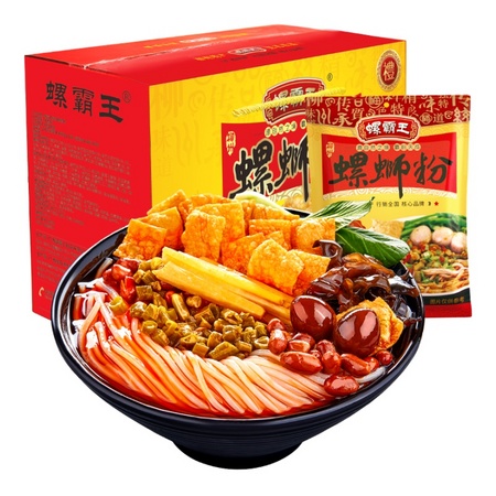88VIP：螺霸王 经典原味 柳州螺蛳粉 280g*6袋