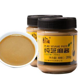 纯芝麻酱 200g*2瓶装 火锅蘸料 拌面都好