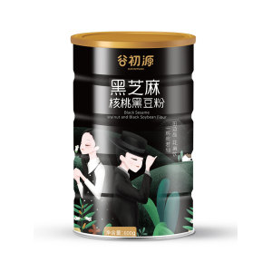 南京农业大学研制 谷初源 黑芝麻糊600g*2罐