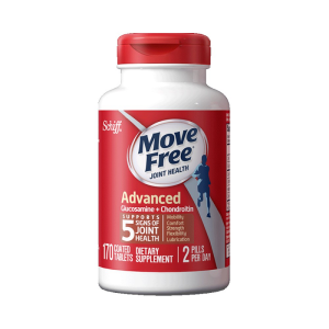  美国产 维骨力MoveFree 红盒软骨素 170粒 关节疼首选 98.9元包邮