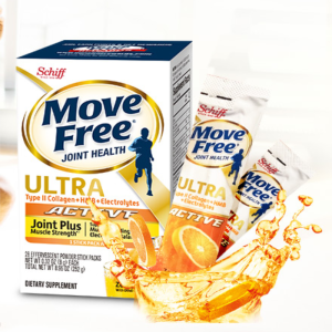 美国 Schiff MoveFree 健肌骨胶原软骨素 28支 修护加强软骨