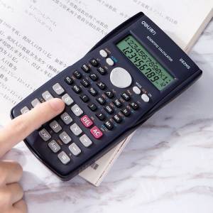 deli 得力 D82MS 函数科学计算器 深蓝