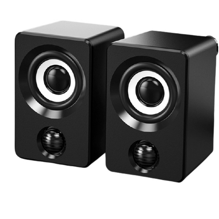 HALFSun 影巨人 有线电脑音箱 标准版 黑色