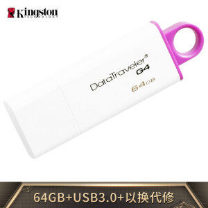Kingston 金士顿 DataTraveler系列 DTIG4 USB3.0 U盘 紫色 64GB USB