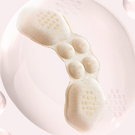 Langsha 浪莎 LS00022 脚后跟贴 3双装