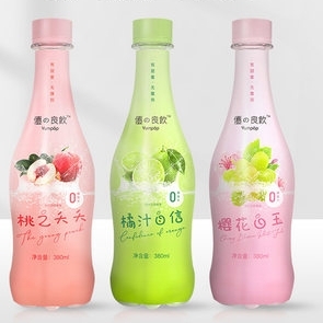 优の良饮 气泡苏打水 380ml*6瓶