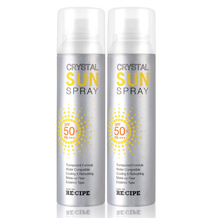 88VIP：RE:CIPE 玥之秘 水晶防晒喷雾150ml*2瓶