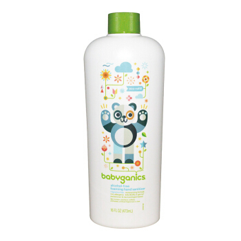 PLUS会员：BabyGanics 甘尼克宝贝 儿童泡沫洗手液 无香型 473ml 补充装