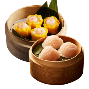 国联水产 港式水晶虾饺皇+烧麦 200g*4袋