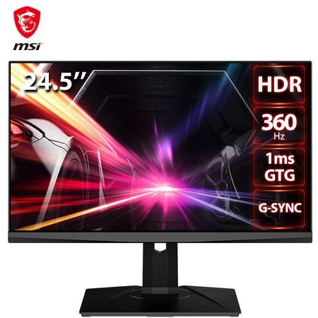 MSI 微星 NXG253R 24.5英寸IPS显示器（360Hz、1ms、G-SYNC）