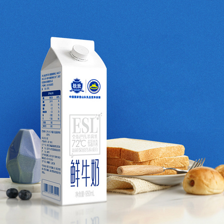 限北京、天津：SANYUAN 三元 全脂鲜牛奶 950ml