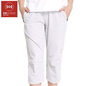 地球科学家 男女休闲弹力速干短裤 七分裤 89.1元55盛典价