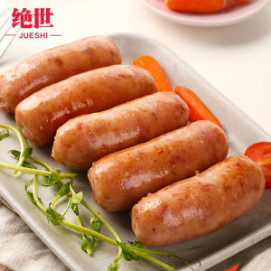 绝世 原味+黑椒烤肠地道肠